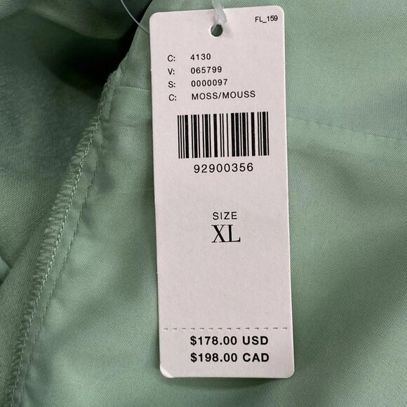 NEW MARE MARE Women’s Fit & Flare Midi Dress Size XL Moss Green - Picture 3 of 11